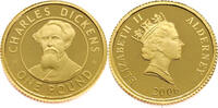 Alderney 1 Pound 2006 Charles Dickens - Gold PP 1,247.49 元  ＋  232.45 元 运费