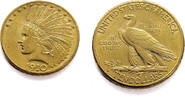 USA 10 Dollar 1910-S Indian Head - Gold Extremely Fine+