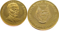 Rwanda 100 Francs President Gregoire Kayibanda - Gold -