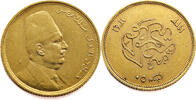 Egypt 50 Piastres Fuad - Gold -