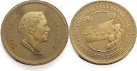 Jordan 60 Dinars AH 1401 (1981) Hussein - Gold Proof