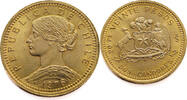 Chile 20 Pesos 1976 Gold UNC (Uncirculated)