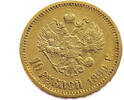 Russia 10 Roubles / 10 Rubel 1899 Nikolai II - Gold VF / Extremely Fine 9,557.74 元  ＋  218.07 元 运费