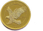 Fiji 5 Dollars Bald Eagle - Gold -