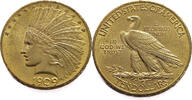 USA 10 Dollar 1909 Indian Head - Gold Extremely Fine