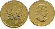 Canada 10 Dollars 2005 M7 privy Mark - Maple leaf 1/4 Oz. - Gold Proof