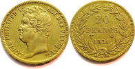 France 20 Francs 1831-W Louis Philippe I - Gold Very Fine+ 10,142.91 元7,997.29 元  ＋  218.07 元 运费