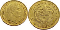 Colombia 5 Peso Simon Bolivar - Gold -
