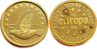 Europa Medal 1999 Peace - Gold PP 167.94 US$  +  36.89 US$ shipping