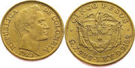 Colombia 5 Peso Simon Bolivar - Gold -