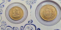 Peru 1/2 Libra 1966 1/2 Libra - Gold unz (unzirculated) 5,227.50 元  ＋  218.07 元 运费