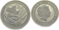 Australia 1 Dollar Koala - Elizabeth II - Silver -