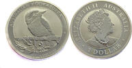 Australia 1 Dollar Kookaburra - Elizabeth II - Silver -