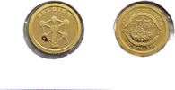 Liberia 12 Dollars Belgium - Gold -