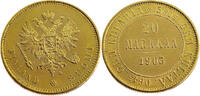 Finland 20 Markkaa Nikolai II - Gold -