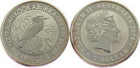 Australia 1 Dollar Kookaburra - Elizabeth II - Silver -