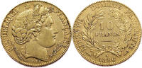 France 10 Francs Ceres - Gold -
