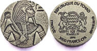 Tchad 3000 Francs 2016 King Tut - Silver st 576.20 US$  +  38.05 US$ shipping