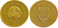 Hungary 100 Forint 1961 Franz Liszt - Gold Proof 10,533.02 元  ＋  218.07 元 运费