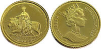 Gibraltar 1/4 Sovereign 1989 Elizabeth II - Gold PP 2,652.76 元  ＋  218.07 元 运费
