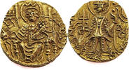 India, Kushan Empire AV Dinara Vasudeva II - Gold -