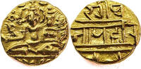 India, Vijayanagar Empire 1/2 Pagoda Hari Hara II - Gold -
