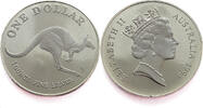 Australia 1 Dollar Kangaroo - Elizabeth II - Silver -