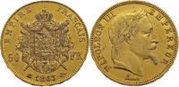 France 50 Francs Napoleon III - Gold -