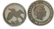Australia 30 Dollars Kookaburra - Elizabeth II - Silver -