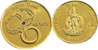 Vanuatu 50 Vatu Boar Tusk - 1/25 Oz. -