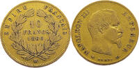 France 10 Francs Napoleon III - Gold -