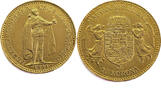 Hungary 10 Korona Franz Joseph I - Gold -