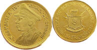 Burundi 10 Francs Mwambutsa IV - Independence - Gold -