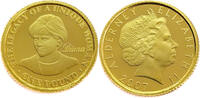 Alderney 1 Pound Diana - Gold -