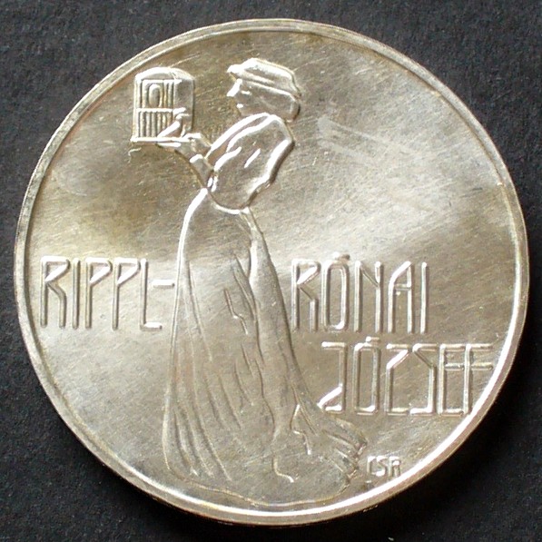 Ungarn 0 Forint 1977 S 113 640er Silber 28g Ungarische Maler Josef Rippl Ronai Bu Ms65 70 Ma Shops