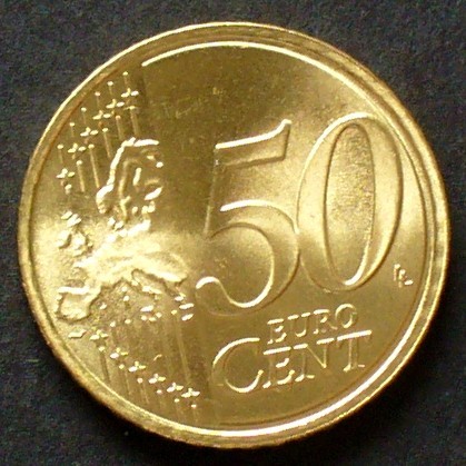 Griechenland 50 Cent 2008 S.173   Aus Original-kms   Geringe Auflage 