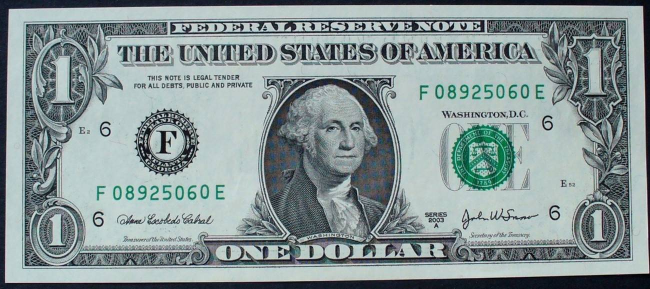 USA 1 Dollar 2017 B P. Neu UNC