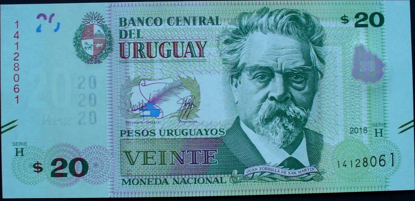 Uruguay Pesos To Dollars
