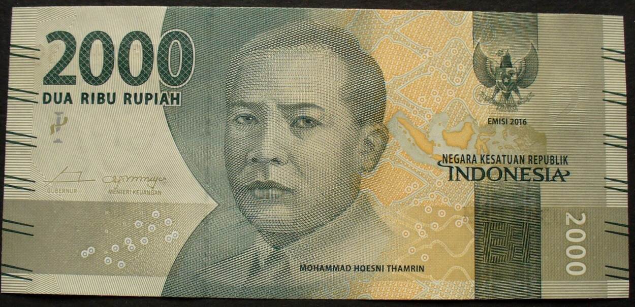 Indonesien 2.000 Rupiah 2016 P. 155 UNC | MA-Shops