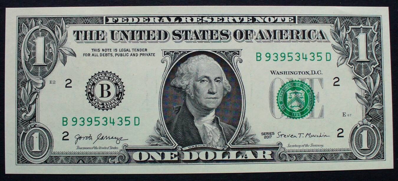 USA 1 Dollar 2017 B P. Neu UNC