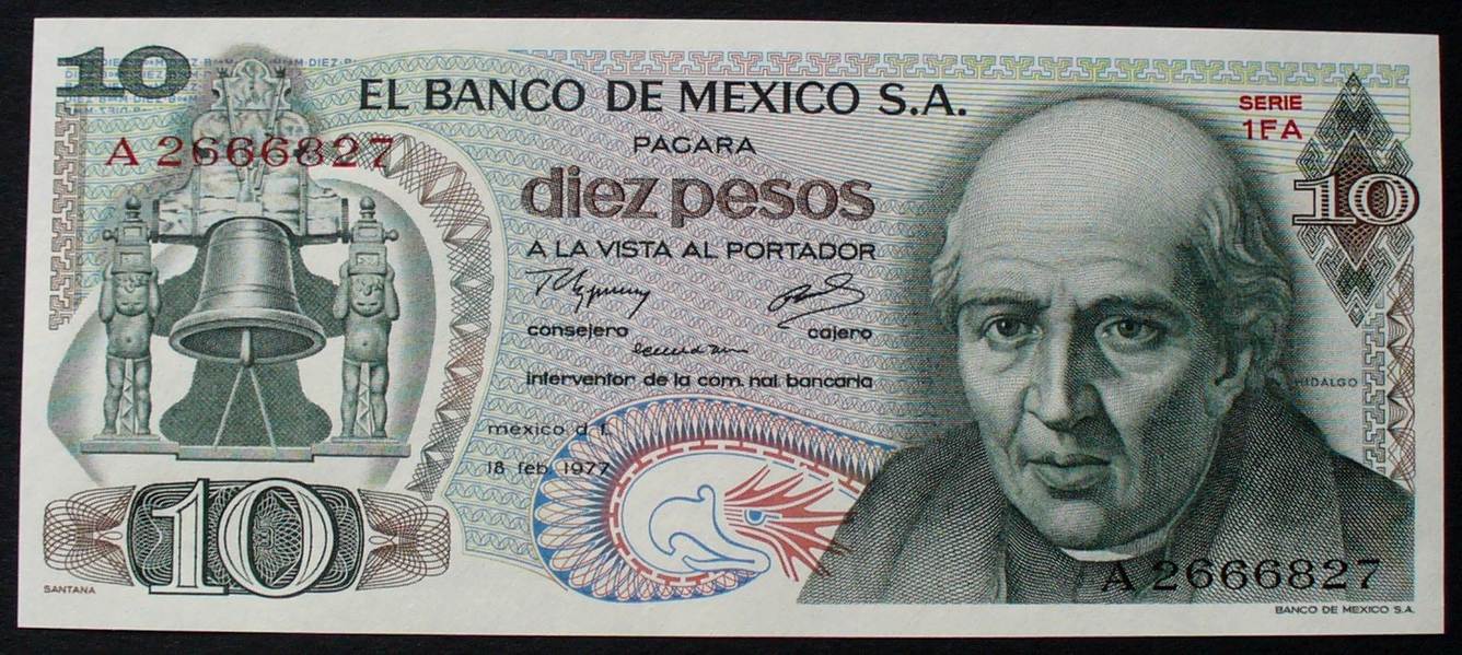 Mexico Banknote P116a 20 Pesos 17.5.2001 Serie E UNC 