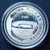Polen 1.000 Zloty S.268 / 925er Silber, 28,28g / Stadion und Karte der USA -