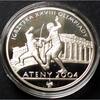 Polen 10 Zloty S.514 / 925er Silber, 14,14g / Fechter vor der Akropolis -