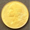 Frankreich 20 Centimes S.230 / Al-N-Bro / Kopf der Marianne - Olivenzweig und Ähre -
