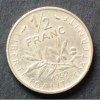 Frankreich 1/2 Franc S.232 / N / Säerin vor aufgehender Sonne -