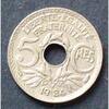 Frankreich 5 Centimes S.192 / K-N / Buchstaben RF unter Freiheitsmütze - Olivenzweig -