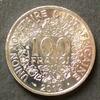 Westafrikanische Staaten 100 Francs S.15 / N / Messinggewicht der Ashanti - Wertangabe -