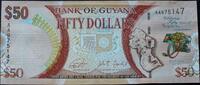Guyana 50 Dollars P.41 / GBN / 50 Jahre Unabhängigkeit -