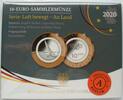 BRD 10 Euro K-N / mit farblosen Polymerring / Originalverpackung / An Land -
