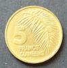 Guinea 5 Francs Guineens S.54 / E, Me platt. / Palmwedel, Wert - Wappen -